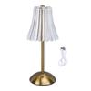 Cordless Table Lamp 3 Colors LED Lamp Stepless Dimming 2000mAh Battery Operated Rechargeable Small Lamp for Bedroom