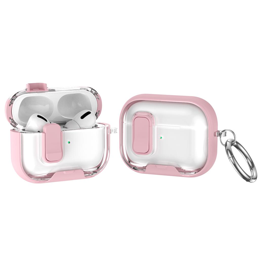 Чехол для Apple AirPods Pro 3 с держателем для телефона Чехол для наушников для AirPods Pro2 4-го поколения Защитный замок Чехол-рукав для наушников