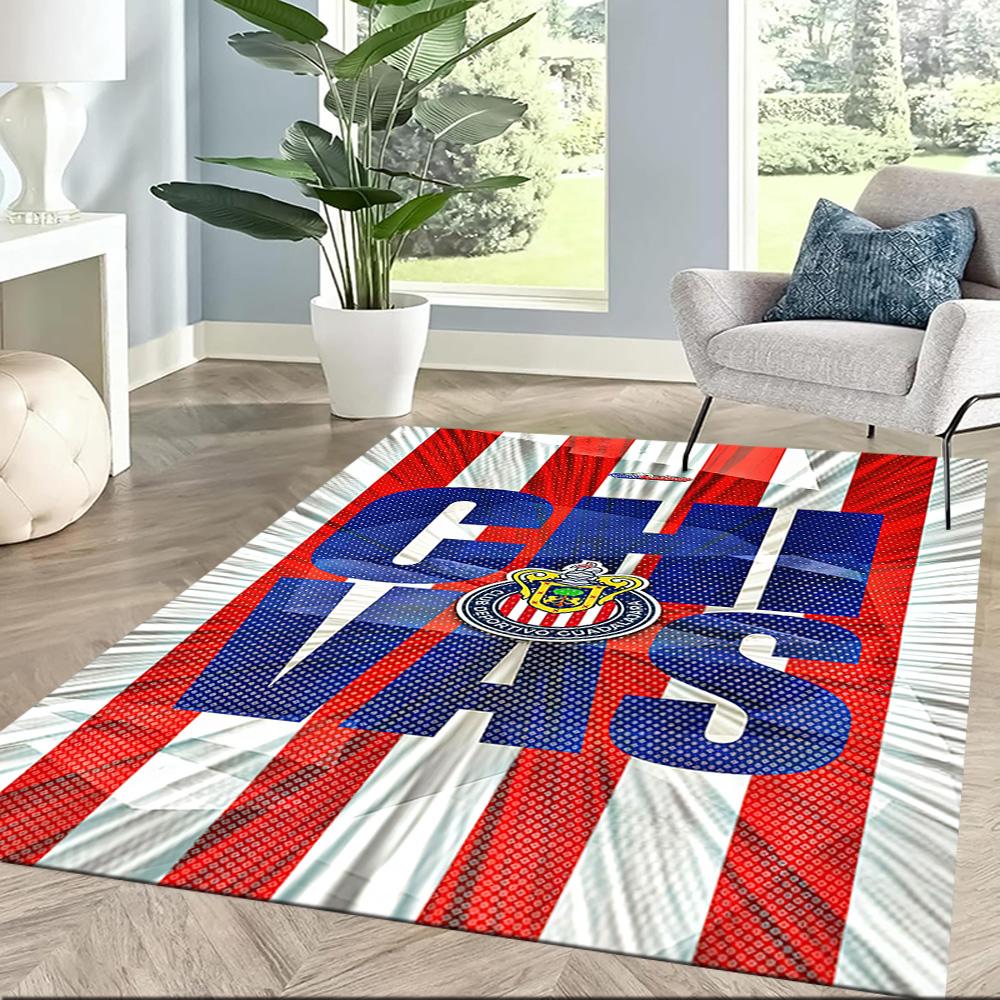 Atletico Madrid Floor Rug Office Rug Suitable For Decorate Room Balcony Foyer Hallway Antislip Carpet Anime Office Decor