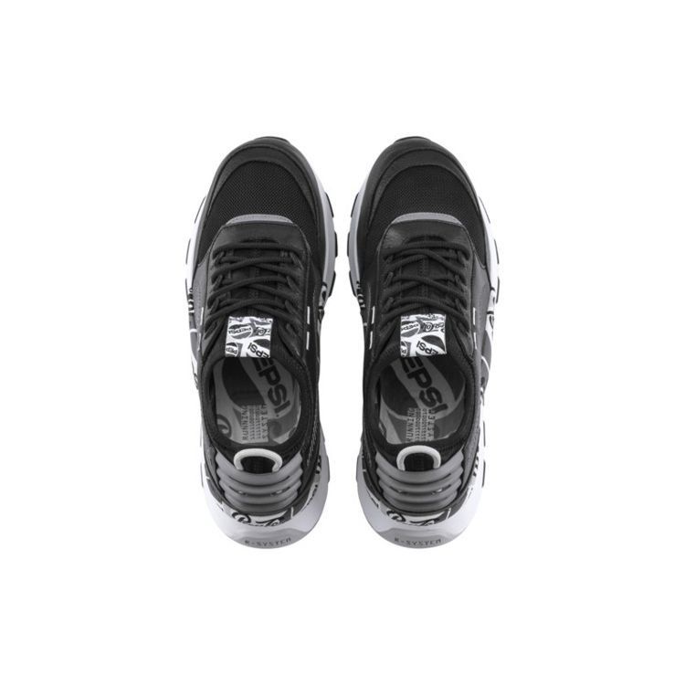Puma Pepsi X  RS-0 Низкие лайфстайл кроссовки Унисекс Кроссовки Черные 368344-03