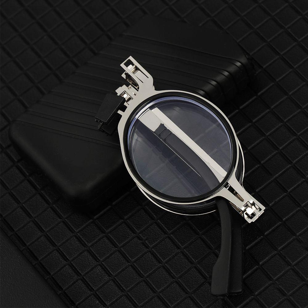 Удобная защита глаз с футляром Портативная ультралегкая оправа Очки для чтения Очки с защитой от синего света