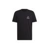 Originals Solid Color Letter Logo Print Round Neck Short Sleeve T-Shirt Men Tops Black HF4908