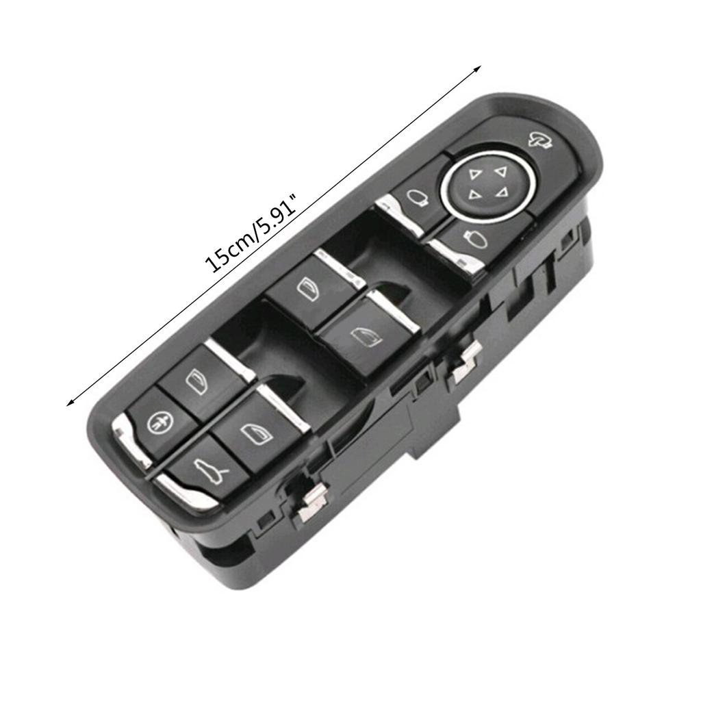 Кнопка управления главным переключателем электростеклоподъемника автомобиля, подходит для Panamera Cayenne Macan, замена 7PP959858