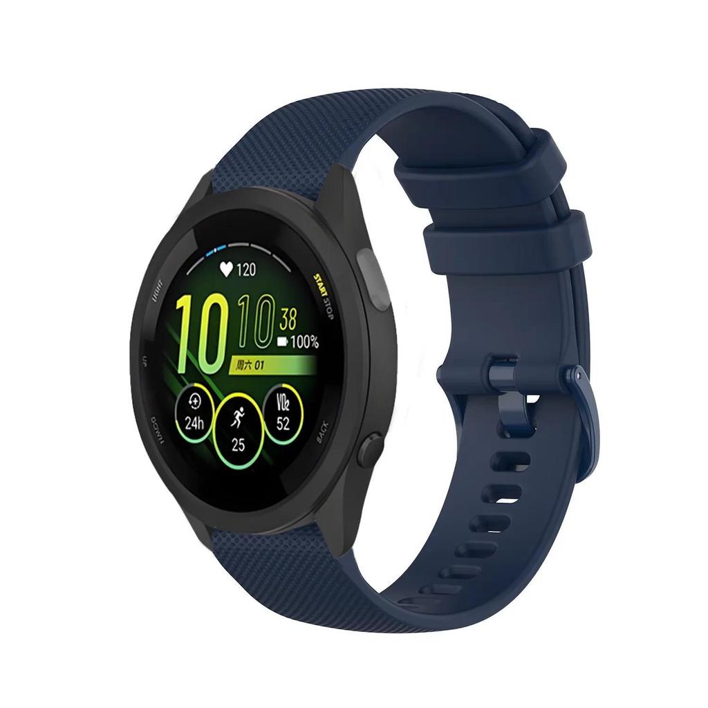 Официальный мягкий силиконовый ремешок 20 мм 22 мм для Garmin Forerunner 265 965 255 165 55 Удобный ремешок Браслет Garmin Venu 3-2 Correa