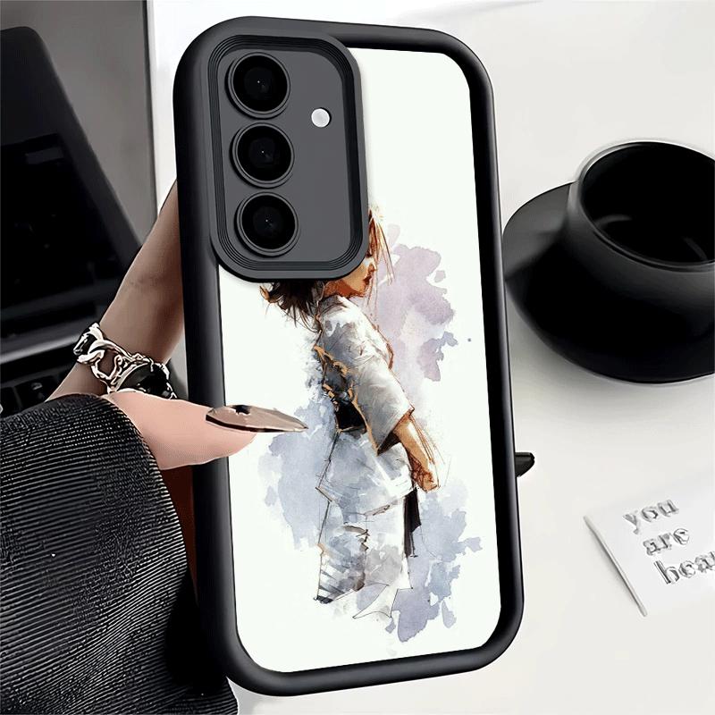 Чехол для телефона Samsung Galaxy A17 A16 A15 A14 A13 Дизайн Тхэквондо Кунг-фу A56 A36 A26 A55 A35 A25 A54 A34 A24 A53 A33 A23 A07 A0