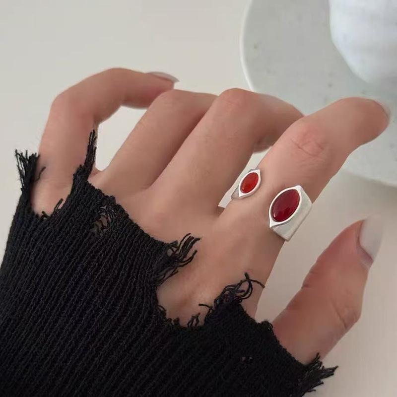 Цветочное кольцо из стерлингового серебра для женщин - Высококачественный дизайн с открытым соединением для осени/зимы