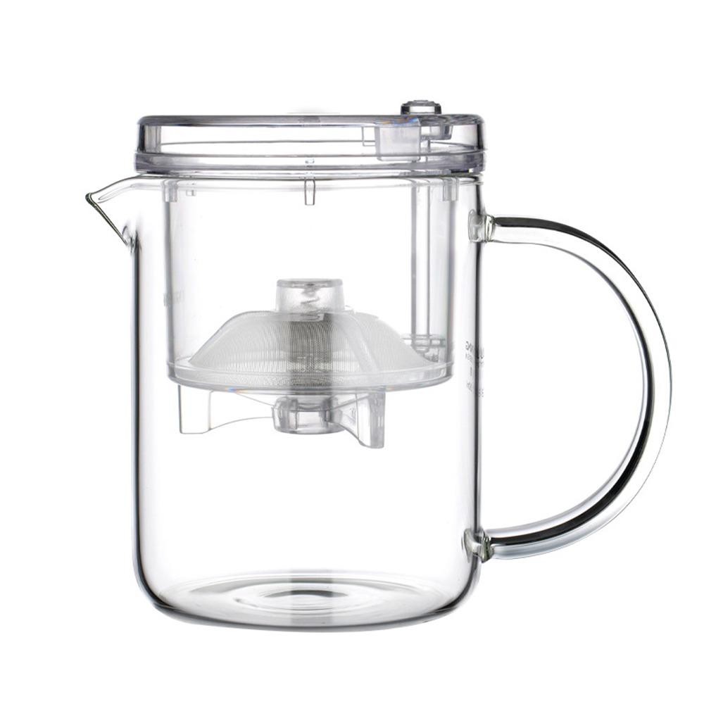 Glass Filter Glass Teapot with Filter Heat-resistant Clear Tea Pitcher Food Grade Fair Cup Teaware