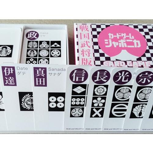 Japan's First! Kanji and Family Crest Sengoku Warlord Card Game Card Game Japonica 2nd Edition: A Full-fledged Brain-boosting Game Where You Combine K