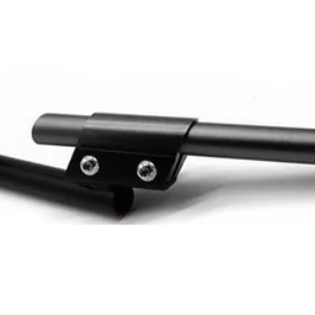 Руль мотоцикла из алюминиевого сплава, простая установка, замена руля, детали для модификации мотоцикла, черный