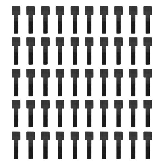 10/50 шт. Органайзер для кабелей, стяжка, самоклеящаяся, регулируемая лента-липучка, обертка для шнуров, многоразовая, для организации проводов на офисном столе, нейлоновая стяжка для связывания