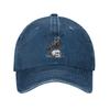 F-Caw-F Funny Black Bird Crow Unisex Women Baseball Cap Dark Humor Distressed Washed Hat Outdoor All Seasons Adjustable Snapback