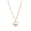 [Onoma] Onm 92.5 Silver Mother-of-Pearl Love Heart Dk35 (37328262)