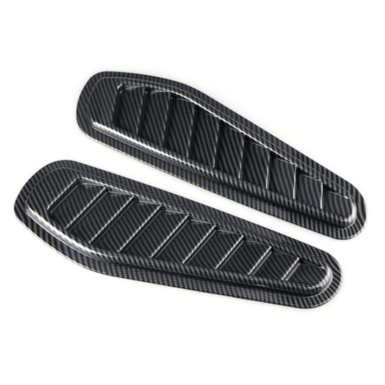 2 шт., универсальный капот с воздуховыпускным отверстием из АБС-пластика, защита от царапин, декоративная крышка вентиляционного капота для автомобиля