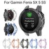Силиконовый защитный чехол для Garmin Fenix ​​5 5s Plus 5X 6 6s 6x SmartWatch, мягкий защитный чехол для Garmin Fenix ​​6x Pro, умные аксессуары