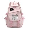 Personality Surrounding Trends Backpack Junior High School Students Primary School Students Campus Leisure Simple Large-Capacity Schoolbag