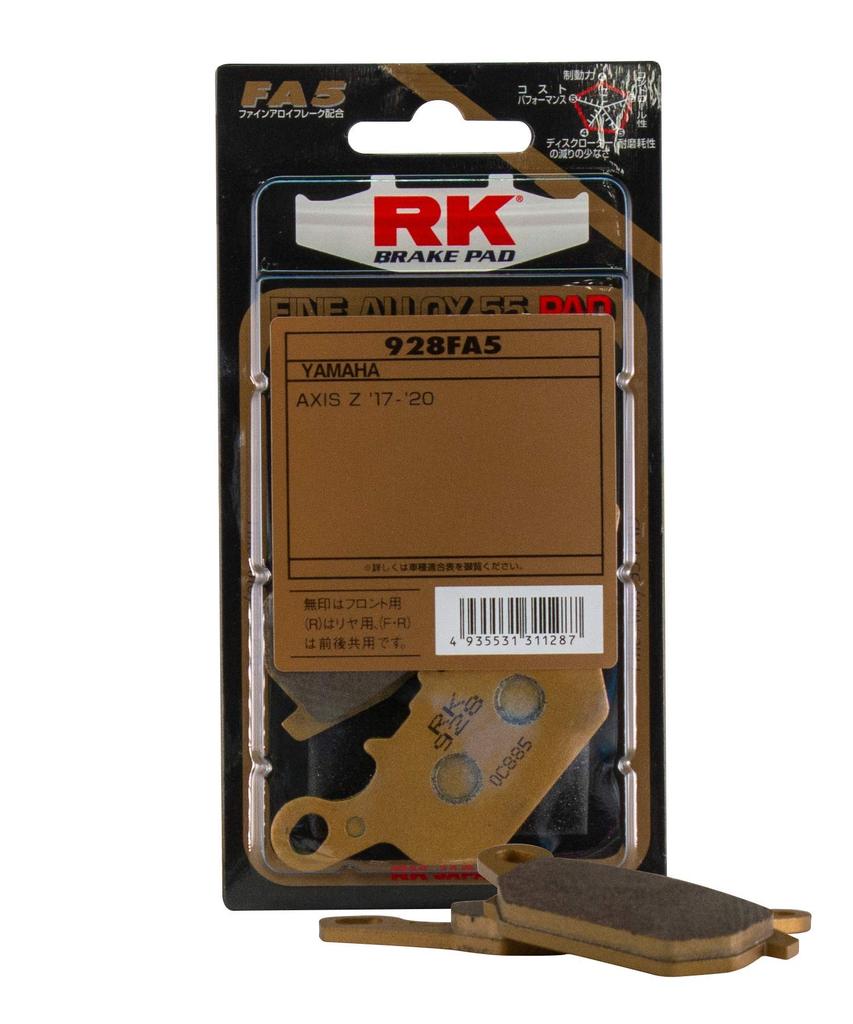ARK 928FA5 Тормозная колодка FINE ALLOY55 - Fine Alloy 55 - Для уличного использования на переднюю ось 'Z