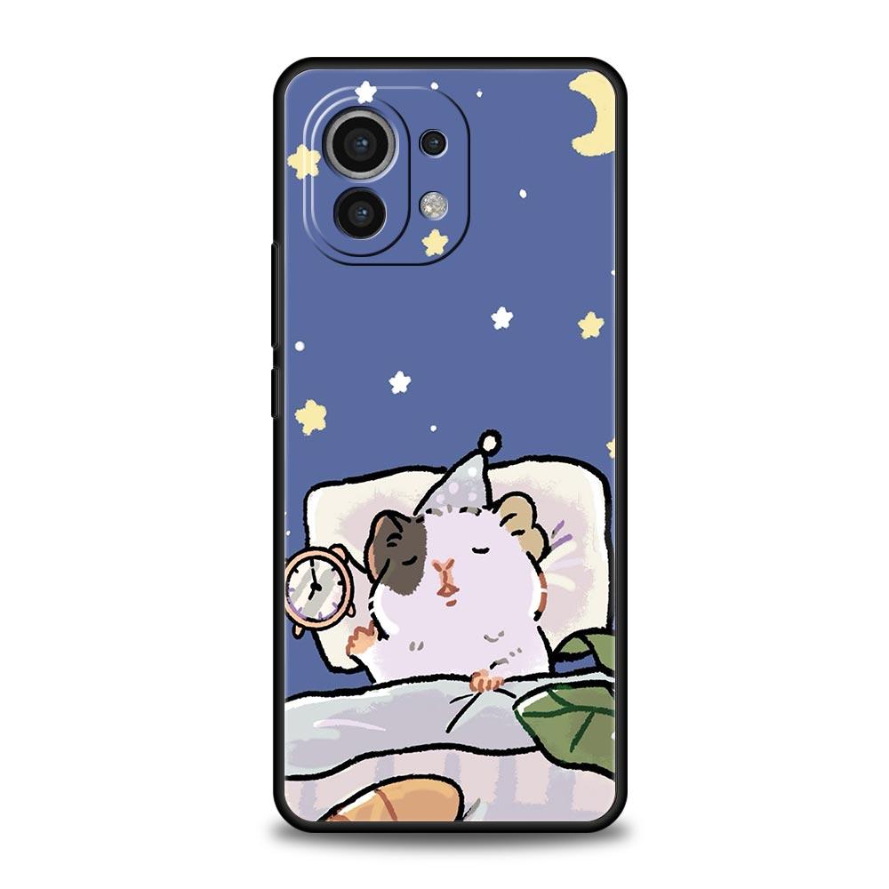 Чехол для телефона с изображением животного морской свинки, милый, для Xiaomi Mi 15 14 13 12 11 Lite 14T 13T 12T 11T Pro Poco X7 X6 X5 X3 Pro F6 F5 F4