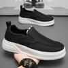 Summer Men's Shoes 2025 Spring and Summer New Board Shoes Versatile Soft Sole Comfortable and Breathable One-pedal Lazy Casual Cloth Shoes