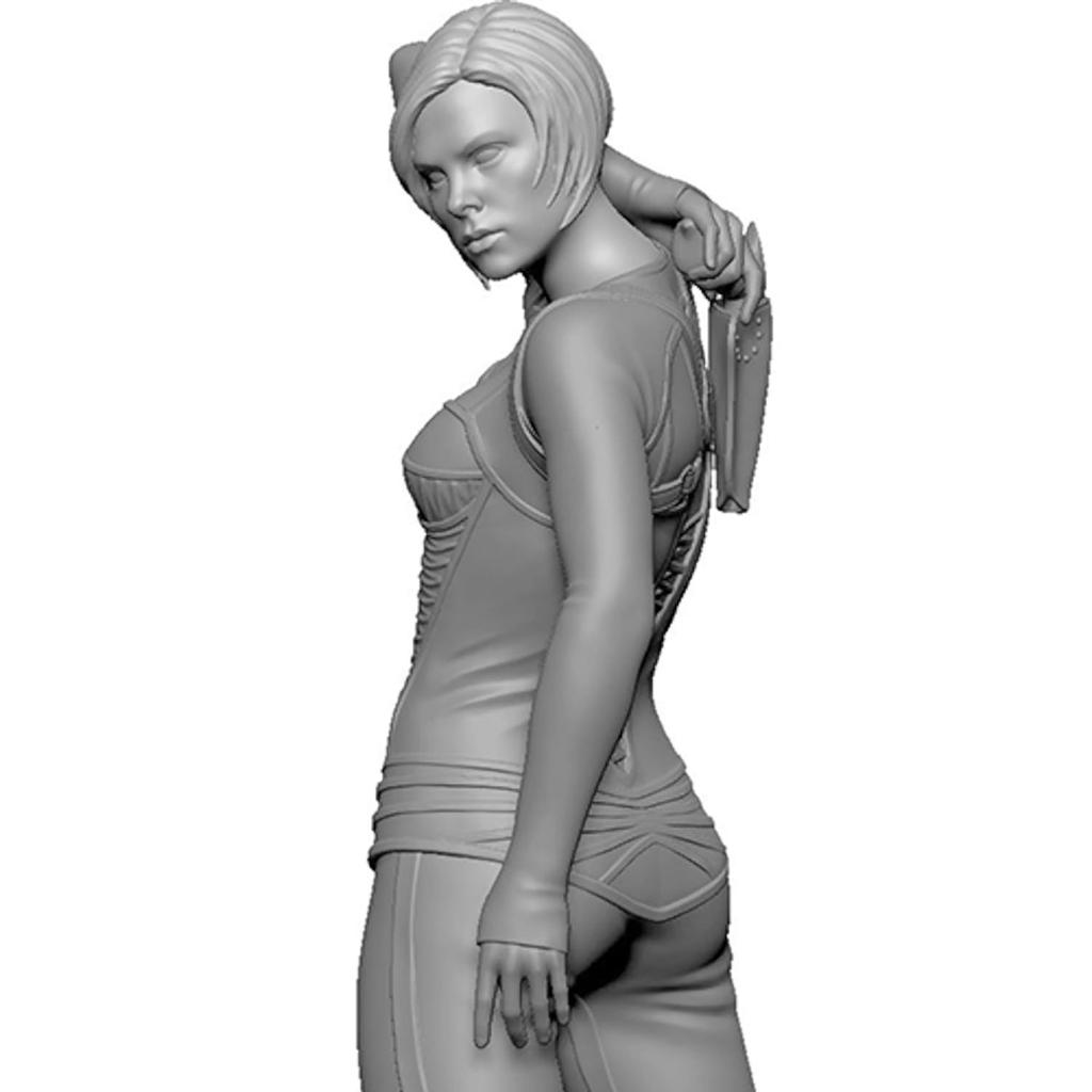 Sol Model Женщина-воин Марго Набор для 3D-печати C734 1/35