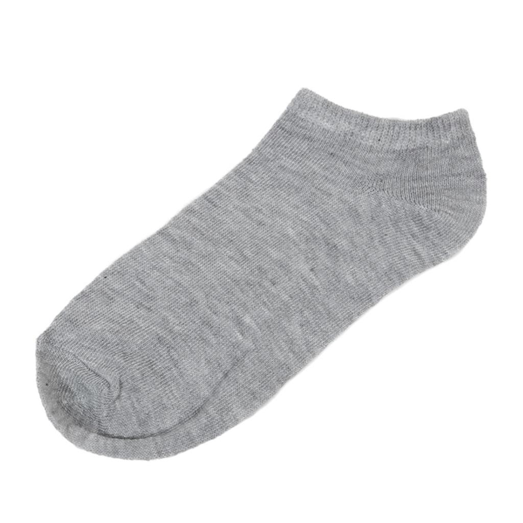 Unisex 10 Pairs Thin Breathable Solid Socks Soft Lightweight Low Cut Ankle Socks Comfy Boat Socks Men Women Short Hosiery
