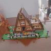 LOZ 1037 Городская архитектура Треугольник Деревянный дом Вилла Сад Дерево Цветок 3D Мини-блоки Кирпичи Строительная игрушка без коробки