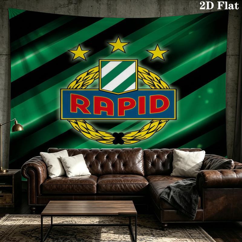Rapid Wien Printed Tapestry – Wall Hanging for Bedrooms, Dorms, and Home Decor
