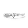 LEGAN Platinum 900 Diamond Size PT900 Natural Diamond Engagement Wedding Slim Made In Japan Ring, 12, 0.1ct Ring, Ring, Women's, Fit,