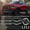 2.5" Inch Turbo Intercooler Piping Aluminum w/U Pipe Silicone Coupler Clamp Kit