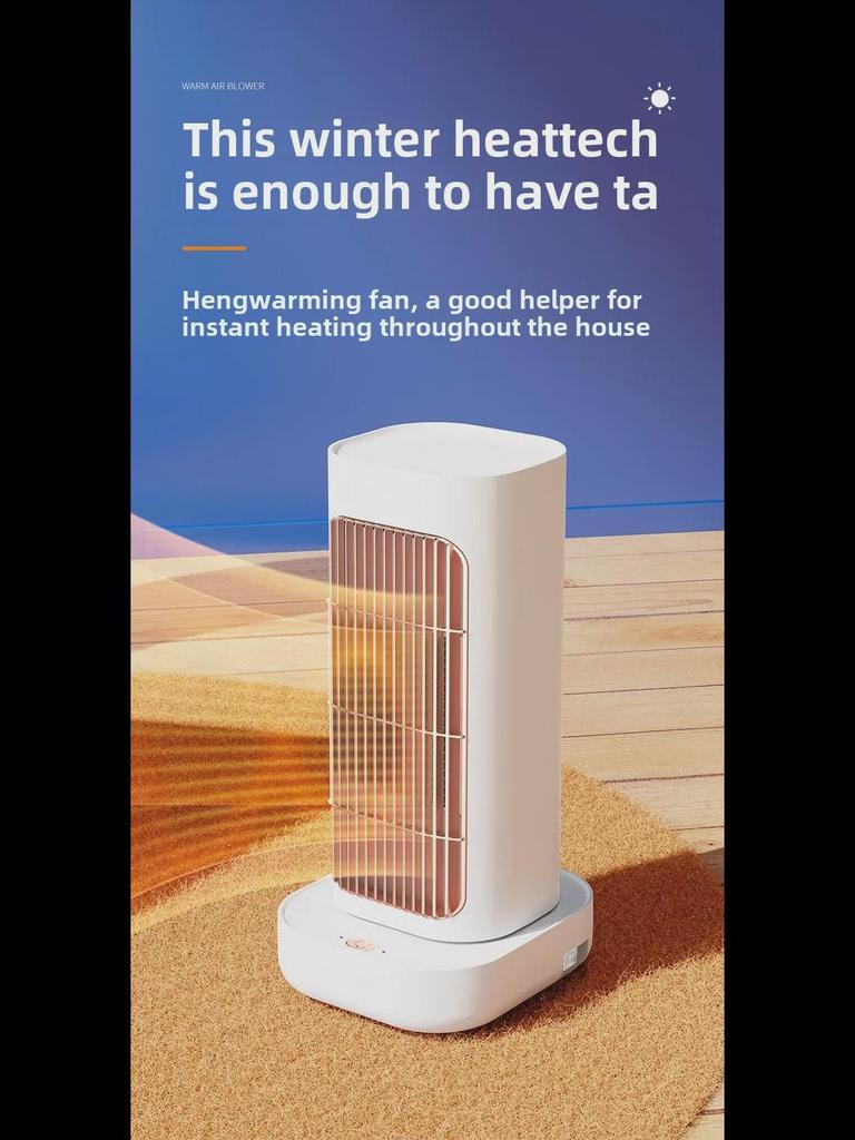 Compact Energy-Saving Electric Heater for Dorms and Offices