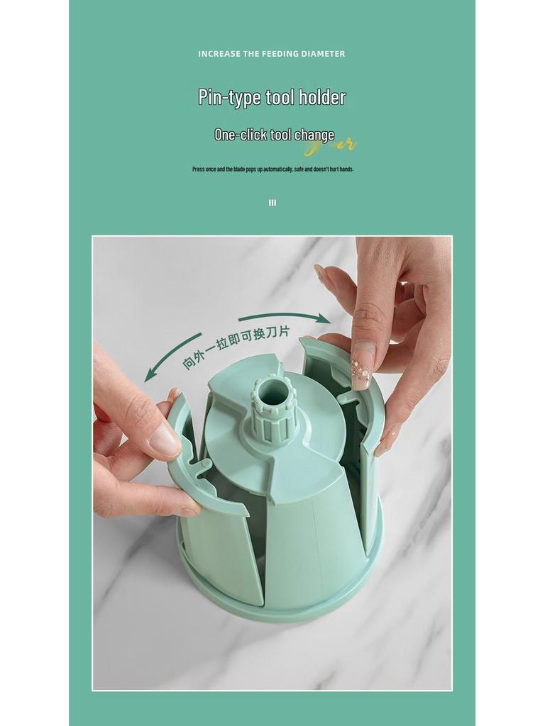 Ручная овощерезка-ролик «Торнадо»: Многофункциональный кухонный инструмент для удобной нарезки овощей.