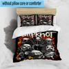 3PCS Skull Rock musi 3pcs Bedding,Including 3PCS Duvet Cover And 2pcs Pillowcases Perfect for Christmas,Ideal for Bedroom, Dormitory