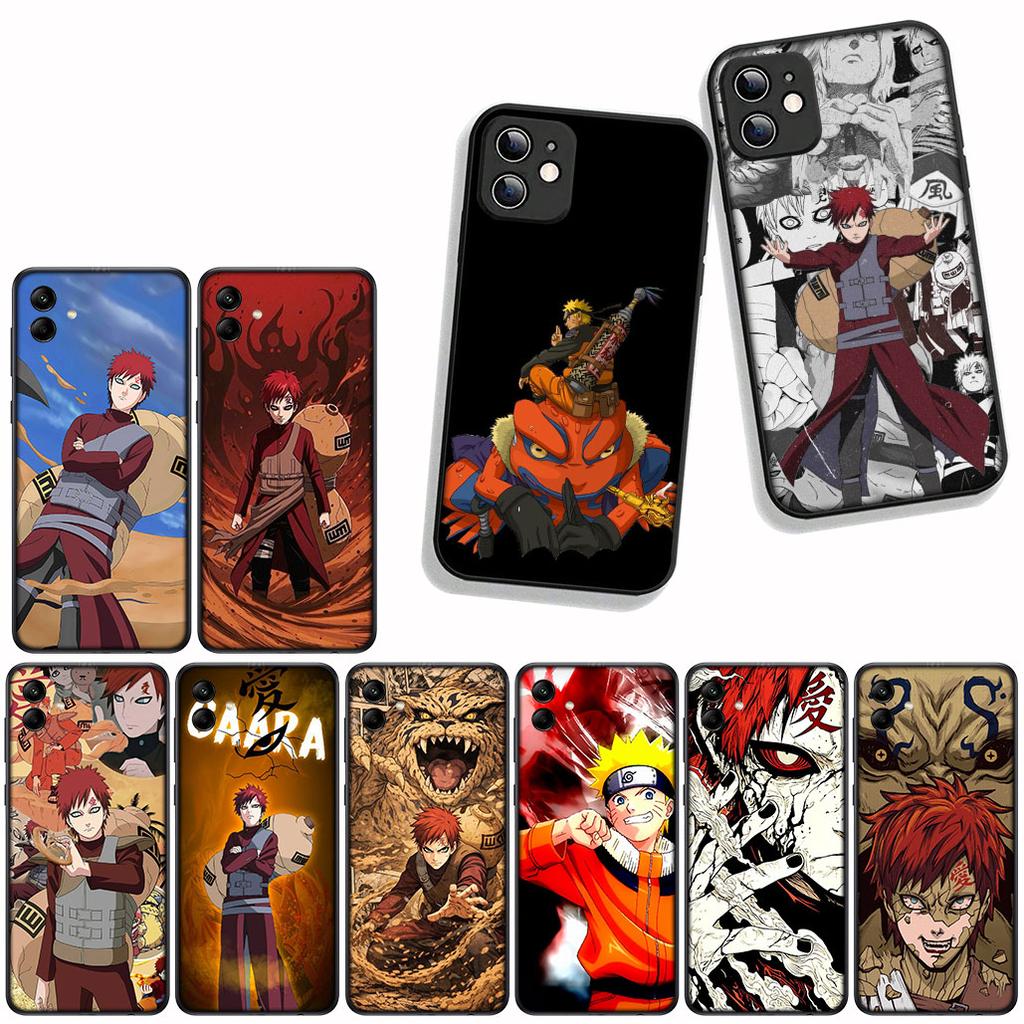 for Apple iPhone 16 15 14 Plus 13 12 Mini 17 Pro Max + 16E Air 16+ ProMax Phone Cover Case Cartoon Gaara Narutos Wallpaper