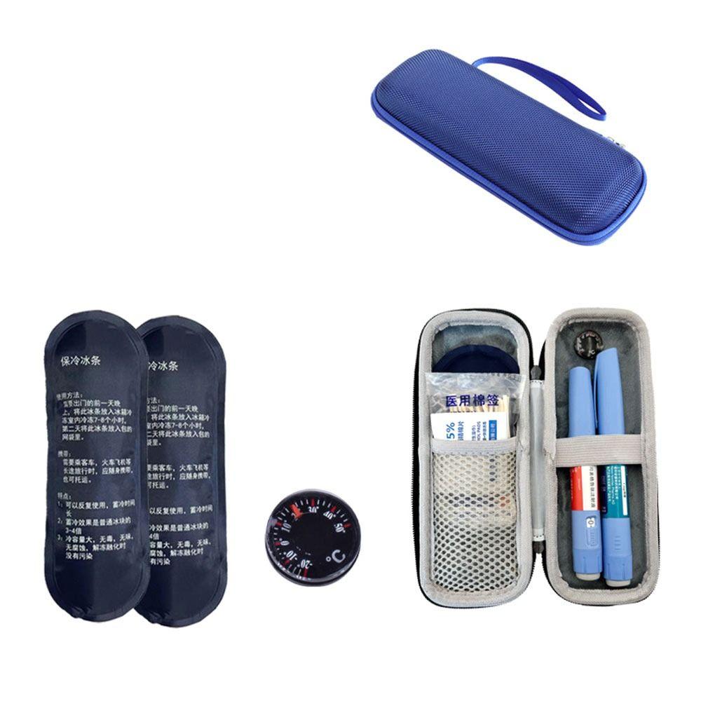 Thermal Insulated Insulin Cooler Waterproof Pocket Pill Protector Medicine Travel Cooler Diabetics