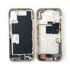 For iPhone 16 Pro Full Housing Middle Frame Bezel With Volume Power Flex Cable Side Button Chassis Repair Parts