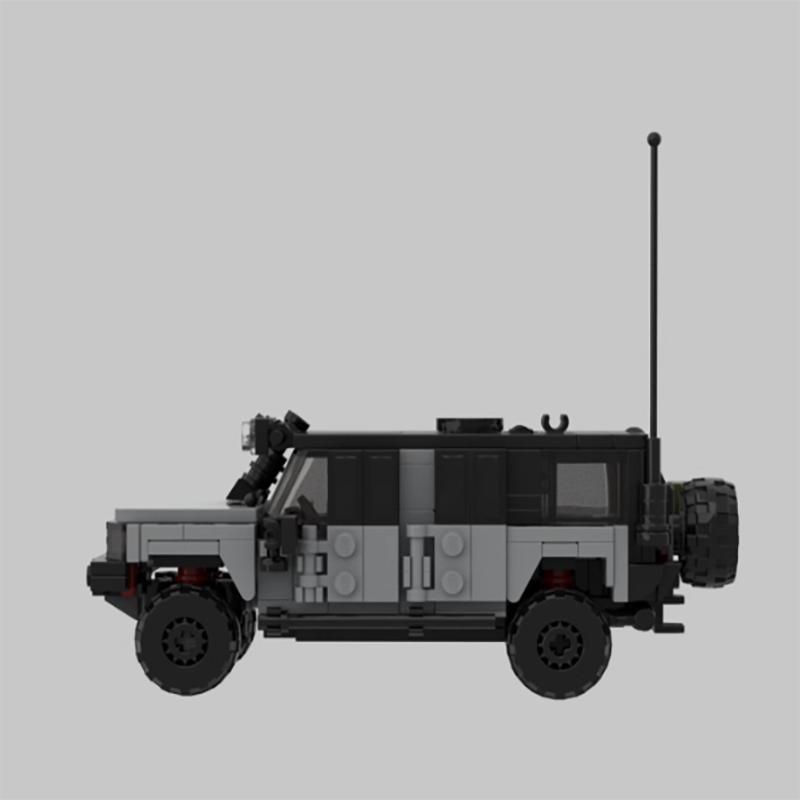 MOC-XM71 Внедорожник с 8-ю решетками электронный рисунок-головоломка конструктор беспилотный детский 269 деталей