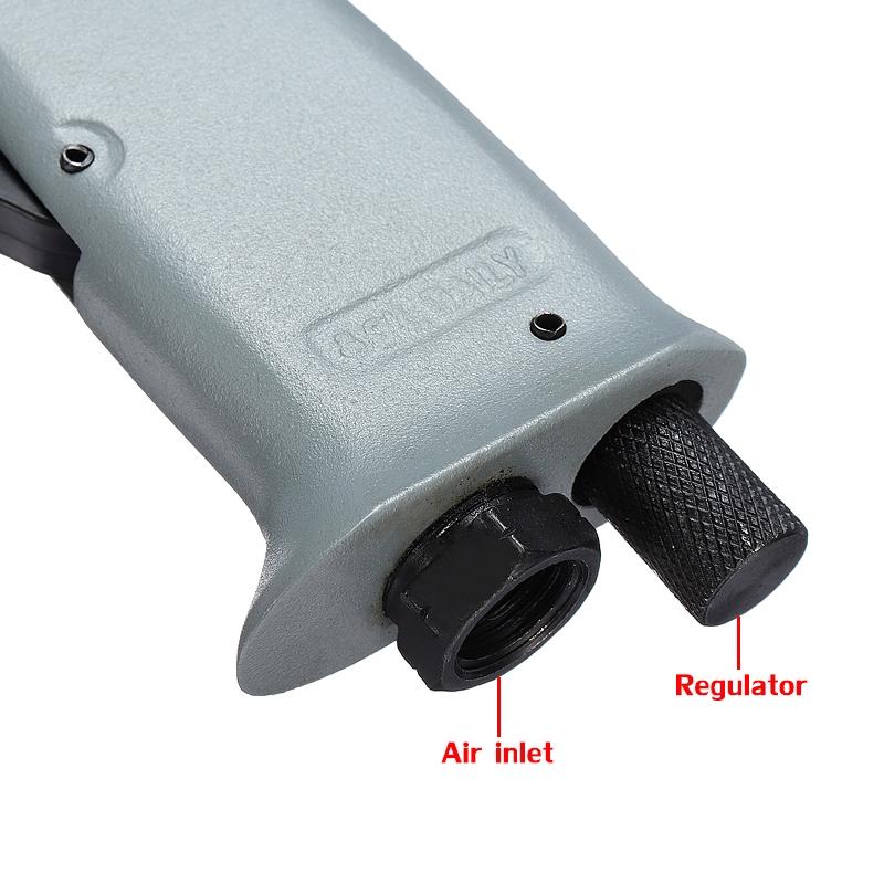 1/4 Inch Chipping Riveting Pneumatic Power Air Tool Handheld Gas Shovels Air Hammer Drill Tool Kits with 4pcs Chisels