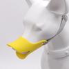 Anti Bite Duck Mouth Shape Dog Muzzle Silicone Duck Bill Dog Mouth Cover Adjustable Dog Muzzle Face Guard for Small Medium Dogs