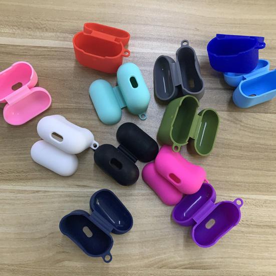 Dustproof Soft Silicone Earphones Case Protective Wireless Bluetooth-compatible Cover for Airpods Pro 4