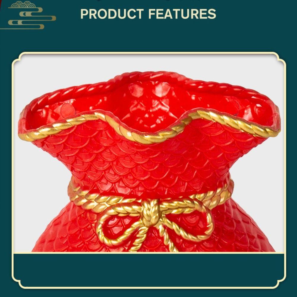 Благословенная сумка, цветочный горшок, ваза, китайский Новый год, праздник весны, гадания, цветочная композиция, ваза, пластиковое праздничное украшение