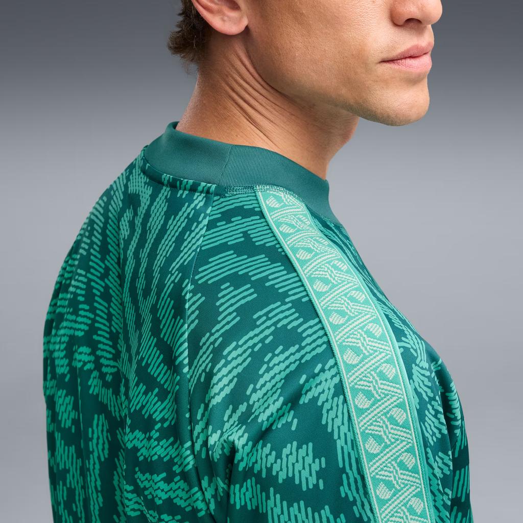 Puma X Salehe Bembury Сотрудничество King Portugal Drycell Пуловер Влагоотводящая Свободная Короткая Рукавная Футболка Унисекс Топы 635101-40