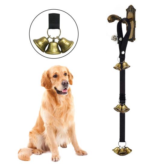 Дверной звонок для собак, веревка, устойчивость к укусам, избавление от скуки, прочная на разрыв дверь, приучение к горшку