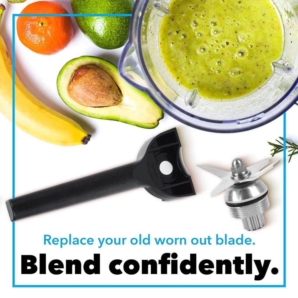 Прочный набор блендера Сборка лезвия блендера Запасные части для блендера Легко установить и заменить Пластиковый материал для VT