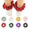 Sagit Ruffle Socks, Lace Frilly Princess Dress Socks Little Girl Big Ruffle Socks For Newborn/Infant/Toddler/Little Girls