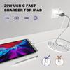 1-2 Set 2024 NEW PD 20W Fast Charger Set For iPhone 16 15 Pro Max Plus USB C To Type-C 3.3 Ft Cable Fast Charging Accessorie