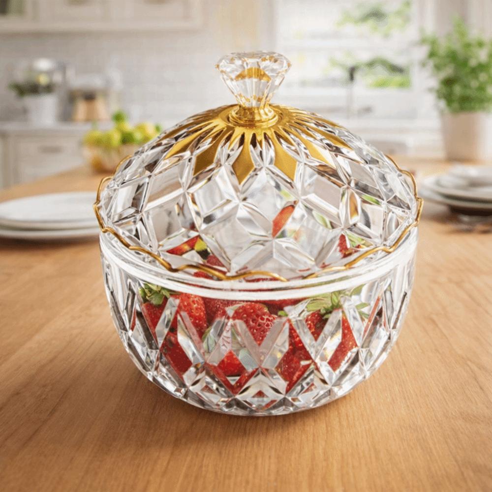 Влагозащитная прозрачная банка для конфет Пылезащитная банка для хранения фруктов Организация кухни