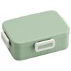 Ланч-бокс бенто, Тускло-зеленый, 650 мл, Замок на 4 точках, Для женщин, Сделано в Японии YZFL7AG-A