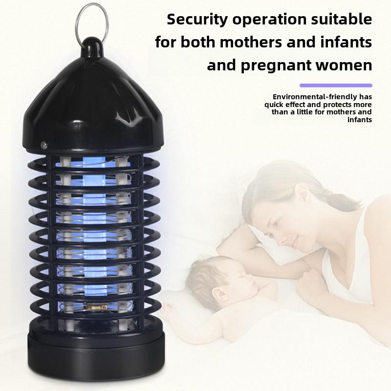 Электрический уничтожитель комаров: Фотокаталитическая ловушка без излучения для использования внутри и снаружи помещений