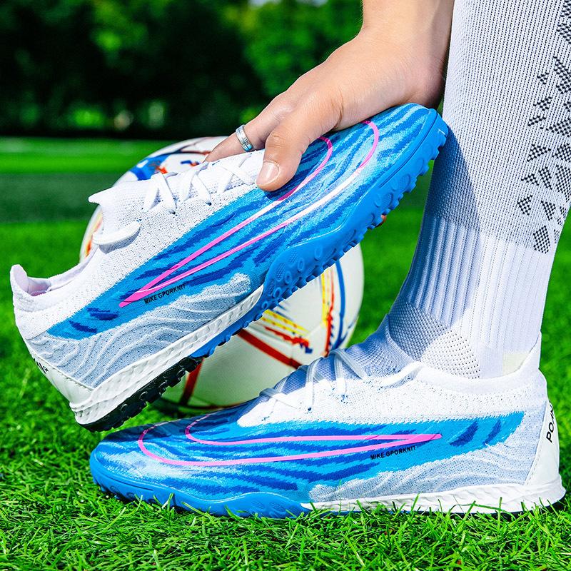 New low-top football shoes men's adult sports AG long TF broken nails student youth game training shoes