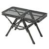 Campers Collection Tough Light Action Table Mini Folding 2 Height Outdoor Table [Yamazen] TAT-5630(MBK)