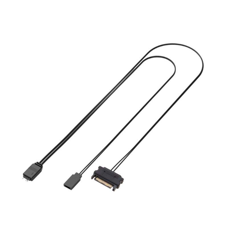 1PC 5V 3Pin 5V 3Pin ARGB SYNC Adapters Cable for Motherboards SYNC PC Chassises Cooling Fan